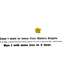 Bye guyes  .·´¯`(>▂<)´¯`·. .·´¯`(>▂<)´¯`·..·´¯`(>▂<)´¯`·..·´¯`(>▂<)´¯`·.