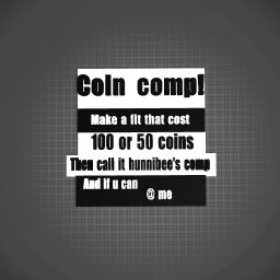My coin comp!