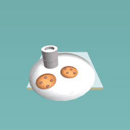 Milk and cookes