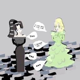 A normal conversation between bffs