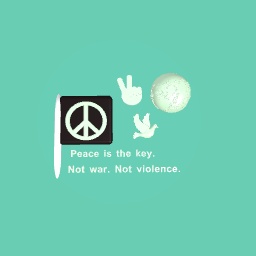 Peace is the key.