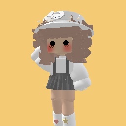 cute white overhalls free when 100 likes