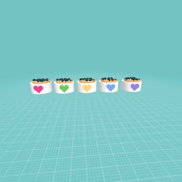Blueberry Muffin Set of 5.