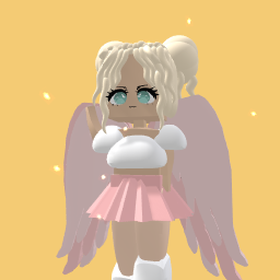 Cute cool girl angel