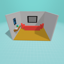 simple liveing room