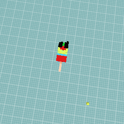 Popsicle got dressed up