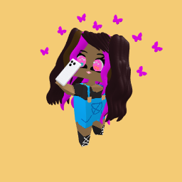 spoiled butterfly girl