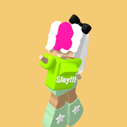 Slay queen pop girl