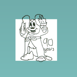 Mickey Mouse 90 years old