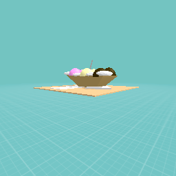 Ice cream at the ice cream store