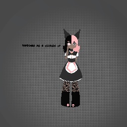 Kuromi as a human :p