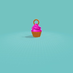 My cupcake keychain