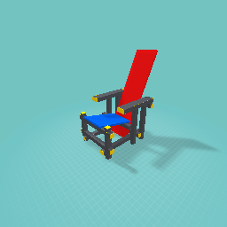 Red Blue Chair