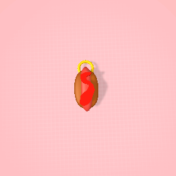 an hot dog  tag