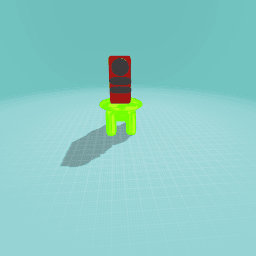 stool with pc