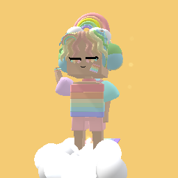 Rainbow girl