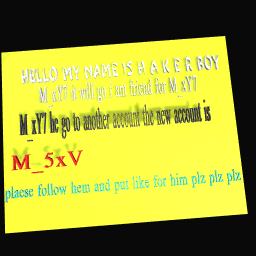 plaese follow M_5xV and put for hem like and follow plz plz