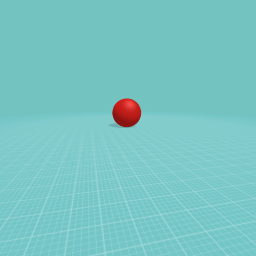 Red rubber ball