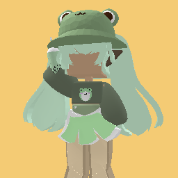 Frog girl//my new frog fit!