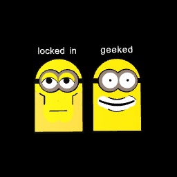 locked in vs. geeked