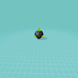 Hacklord sphere with toxic triangle in it