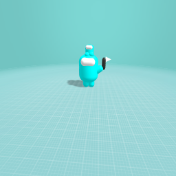 blue among us character