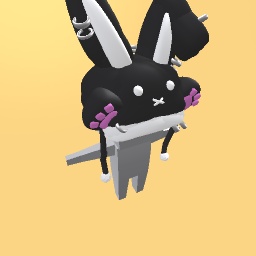 Gothic Bunny Hat