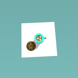 Hot chocolate & cookie