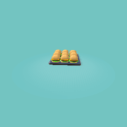 Plate Of Cheeseburgers