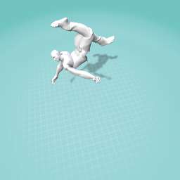 omgggggggggggggggggg he is faing off  a biluding