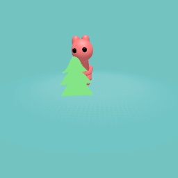 Stegasaurus eating a tree