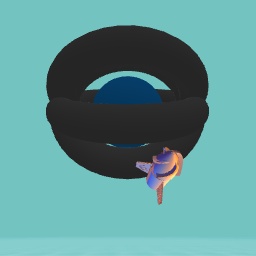 Rocket and earth in dyson sphere