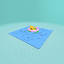 Cat in a pool ^_^