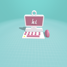 pink computer