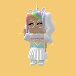 rainbow unicorn girl 