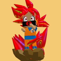 Goku super sain red