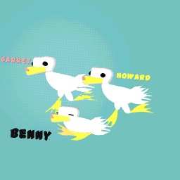 How we tell our 3 ducks apart!!