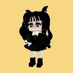 black and white cute girl ⊹˚. ♡.𖥔 ݁ ˖