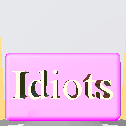 Idiots face mask