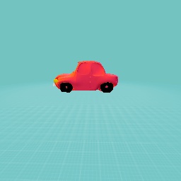 Red car