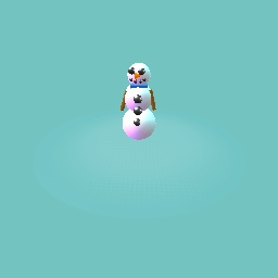 Snow man!