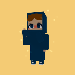 Dark blue abaya
