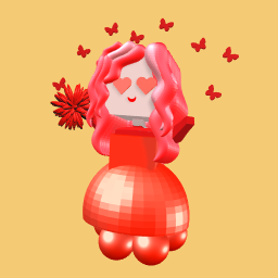 my cute red avatar