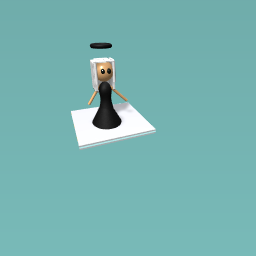 White and black angel