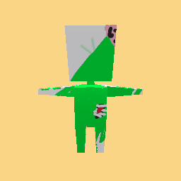 Half Human half zombie