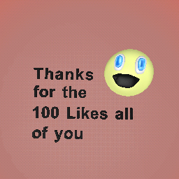 Thanks for the 100 likes all of you