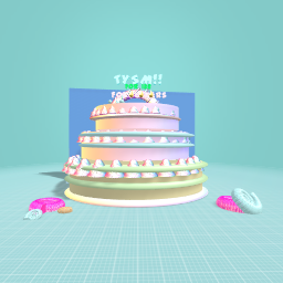 Mama helps me bake a cake some times but the more i bake the more followers i get!!!!