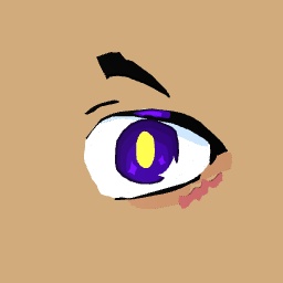 Anime eye that I drew w my finger
