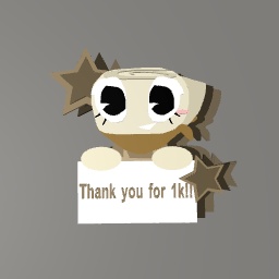 Thank you for 1k likes!!