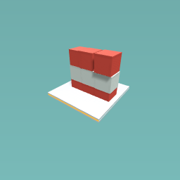 Canaidian flag with out the mapel leaf